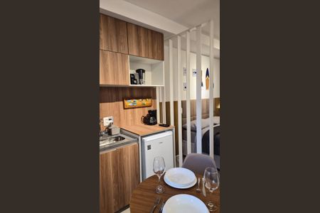 Studio para alugar com 30m², 1 quarto e sem vagaSala / Quarto