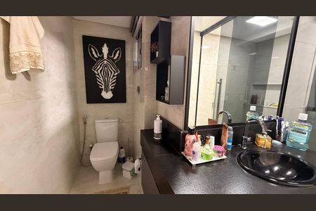 Apartamento para alugar com 91m², 1 quarto e 2 vagasBanheiro da Suíte