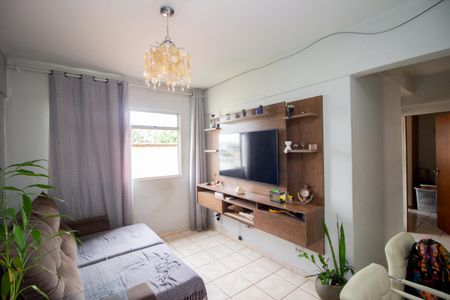 Sala de apartamento à venda com 3 quartos, 52m² em Urca, Contagem