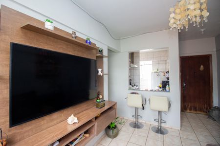 Sala de apartamento à venda com 3 quartos, 52m² em Urca, Contagem