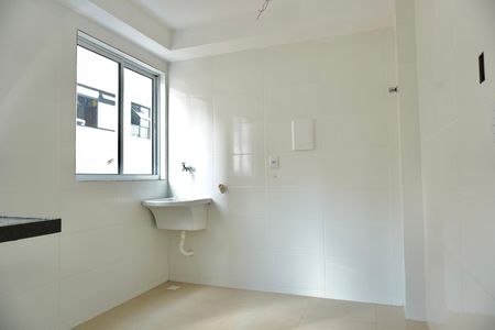 Apartamento à venda com 59m², 2 quartos e 2 vagas Apartamento à venda com 59m², 2 quartos e 2 vagasCozinha e Área de Serviço