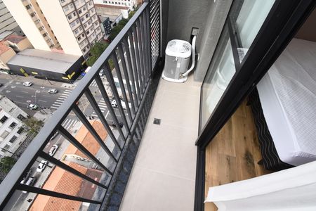 Sacada do Studio de kitnet/studio para alugar com 1 quarto, 19m² em Centro, Curitiba