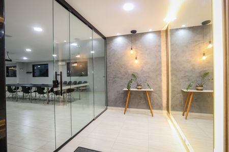 Apartamento à venda com 44m², 2 quartos e 1 vagaEntrada do - Salão de festas