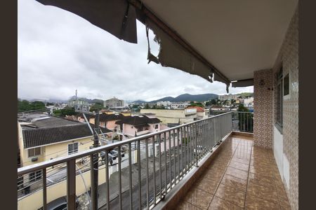 Varanda Sala de apartamento à venda com 3 quartos, 206m² em Taquara, Rio de Janeiro
