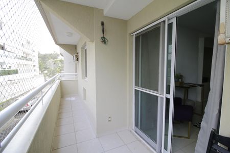 Varanda da Sala de apartamento para alugar com 2 quartos, 78m² em Freguesia (jacarepaguá), Rio de Janeiro