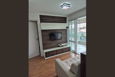 Sala de apartamento para alugar com 1 quarto, 43m² em Campo Belo, São Paulo