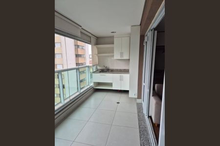 Varanda de apartamento para alugar com 1 quarto, 43m² em Campo Belo, São Paulo