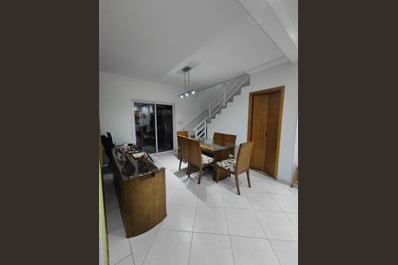 Sala de casa à venda com 3 quartos, 180m² em Vila Santo Alberto, Santo André