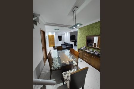 Sala de casa à venda com 3 quartos, 180m² em Vila Santo Alberto, Santo André