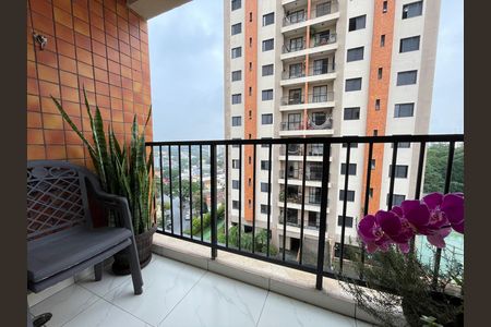 Varanda de apartamento à venda com 3 quartos, 74m² em Vila Indiana, São Paulo