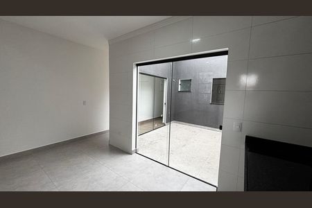 Sala - Cozinha de casa à venda com 2 quartos, 74m² em Vila Curuçá, Santo André