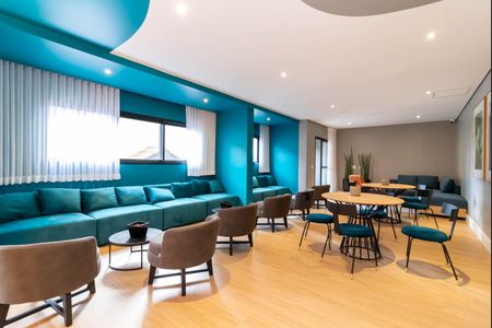 Apartamento à venda com 47m², 2 quartos e 1 vagaÁrea comum - Salão de festas