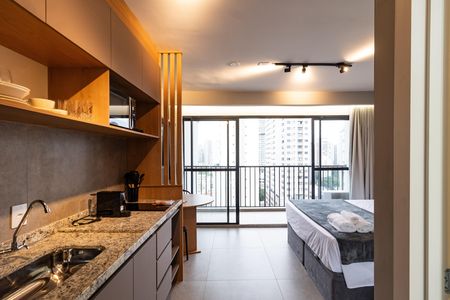 Studio à venda com 26m², 1 quarto e sem vaga Studio à venda com 26m², 1 quarto e sem vagaCozinha