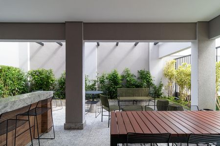 Studio à venda com 26m², 1 quarto e sem vaga Studio à venda com 26m², 1 quarto e sem vagaChurrasqueira
