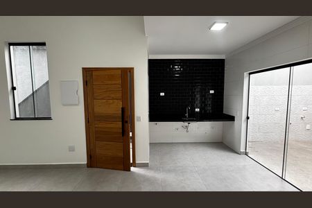 Sala - Cozinha de casa à venda com 2 quartos, 74m² em Vila Curuçá, Santo André