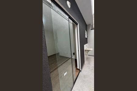 Varanda da Suíte de casa à venda com 2 quartos, 74m² em Vila Curuçá, Santo André