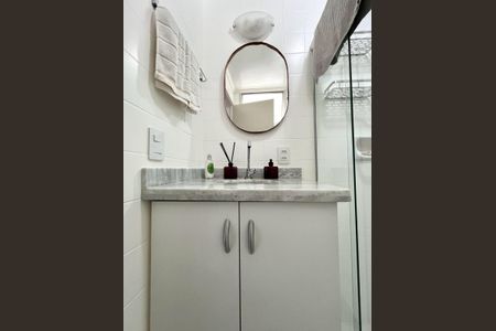 Banheiro de apartamento para alugar com 2 quartos, 55m² em Jardim Miranda, Campinas