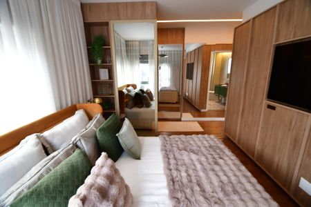 Apartamento à venda com 139m², 3 quartos e 2 vagasQuarto 2 - Suíte