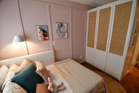Apartamento à venda com 139m², 3 quartos e 2 vagasQuarto 2 - Suíte