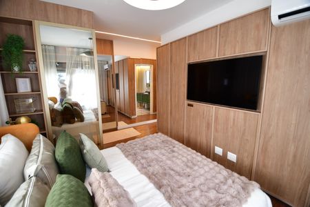 Apartamento à venda com 139m², 3 quartos e 2 vagasQuarto 2 - Suíte