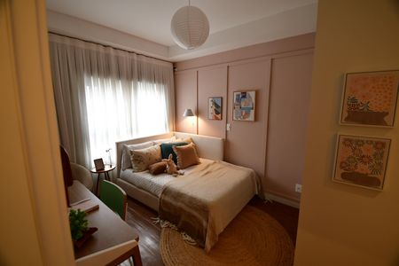 Apartamento à venda com 139m², 3 quartos e 2 vagasQuarto 2 - Suíte