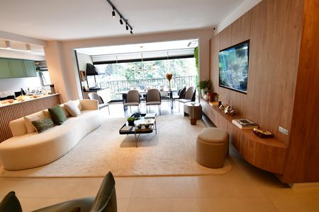 Apartamento à venda com 139m², 3 quartos e 2 vagasSala