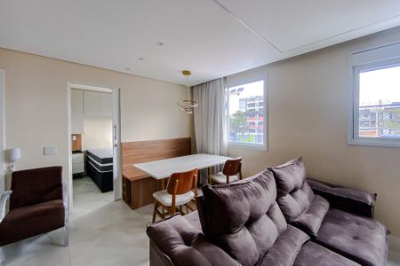 Sala de apartamento para alugar com 1 quarto, 34m² em Lapa de Baixo, São Paulo