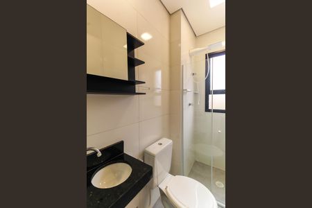 Banheiro de kitnet/studio para alugar com 1 quarto, 25m² em Vila Prudente, São Paulo