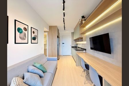 Apartamento para alugar com 34m², 1 quarto e sem vaga Apartamento para alugar com 34m², 1 quarto e sem vagaSala
