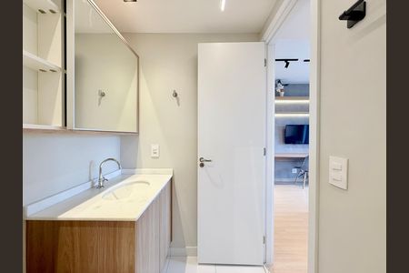 Apartamento para alugar com 34m², 1 quarto e sem vaga Apartamento para alugar com 34m², 1 quarto e sem vagaBanheiro