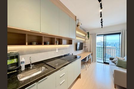 Apartamento para alugar com 34m², 1 quarto e sem vaga Apartamento para alugar com 34m², 1 quarto e sem vagaCozinha