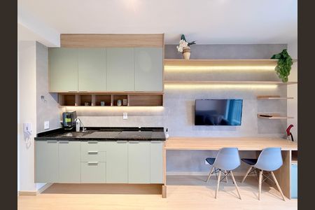 Apartamento para alugar com 34m², 1 quarto e sem vaga Apartamento para alugar com 34m², 1 quarto e sem vagaCozinha