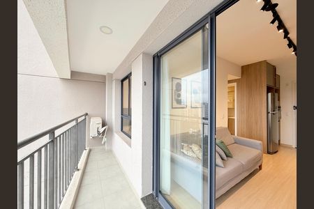 Sacada de apartamento para alugar com 1 quarto, 34m² em Santo Amaro, São Paulo