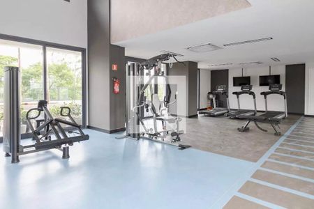 Apartamento para alugar com 34m², 1 quarto e sem vaga Apartamento para alugar com 34m², 1 quarto e sem vagaAcademia
