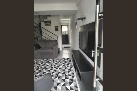 Sala de casa de condomínio à venda com 2 quartos, 74m² em Vargem Grande, Rio de Janeiro