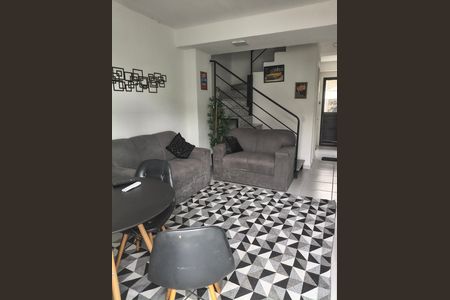 Sala de casa de condomínio à venda com 2 quartos, 74m² em Vargem Grande, Rio de Janeiro