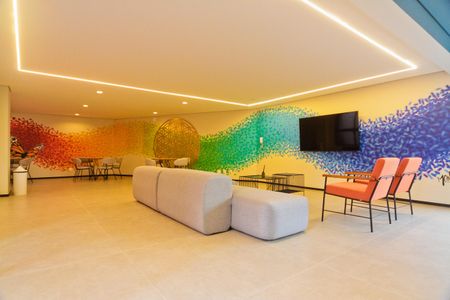 Apartamento à venda com 48m², 1 quarto e 1 vaga Apartamento à venda com 48m², 1 quarto e 1 vagaÁrea comum - Churrasqueira