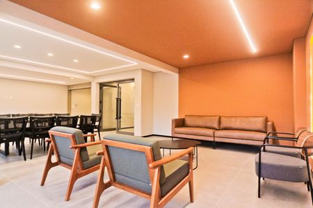 Apartamento à venda com 48m², 1 quarto e 1 vaga Apartamento à venda com 48m², 1 quarto e 1 vagaÁrea comum - Salão de festas