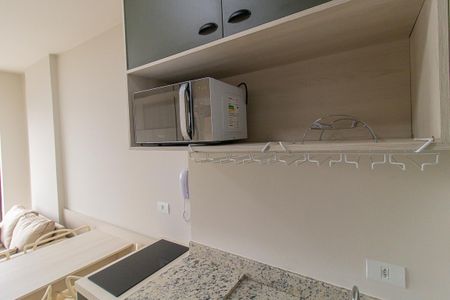 Apartamento para alugar com 36m², 1 quarto e sem vaga Apartamento para alugar com 36m², 1 quarto e sem vagaDetalhe da cozinha
