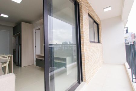 Sacada de apartamento para alugar com 1 quarto, 36m² em Água Verde, Curitiba