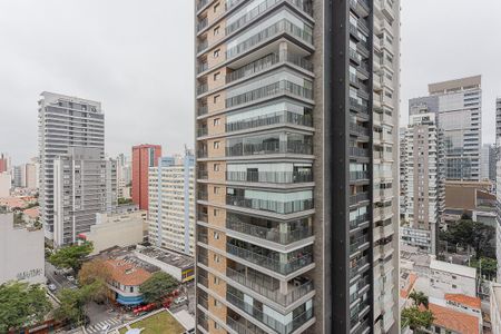 Vista da Varanda de apartamento para alugar com 1 quarto, 49m² em Pinheiros, São Paulo