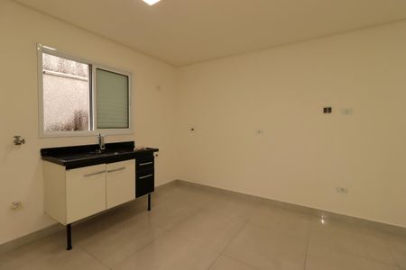 Cozinha de apartamento para alugar com 1 quarto, 26m² em Vila América, Santo André