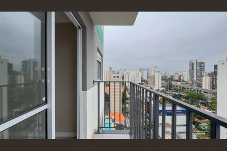 Sacada de apartamento à venda com 1 quarto, 28m² em Campo Belo, São Paulo
