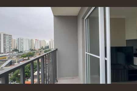 Sacada de apartamento à venda com 1 quarto, 28m² em Campo Belo, São Paulo