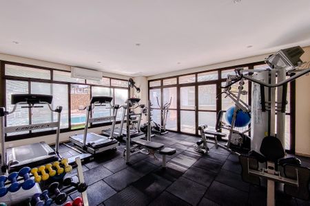 Apartamento à venda com 122m², 3 quartos e 2 vagasÁrea comum - Academia