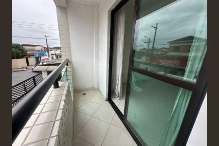 Varanda da Sala de apartamento para alugar com 2 quartos, 69m² em Catiapoã, São Vicente