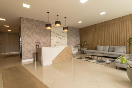 Apartamento à venda com 55m², 1 quarto e sem vaga Apartamento à venda com 55m², 1 quarto e sem vagaHall social