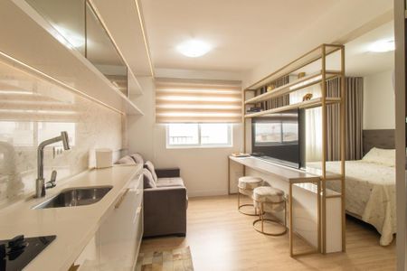Apartamento à venda com 55m², 1 quarto e sem vaga Apartamento à venda com 55m², 1 quarto e sem vagaSala/Cozinha