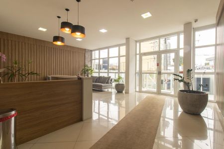 Apartamento à venda com 55m², 1 quarto e sem vaga Apartamento à venda com 55m², 1 quarto e sem vagaHall social