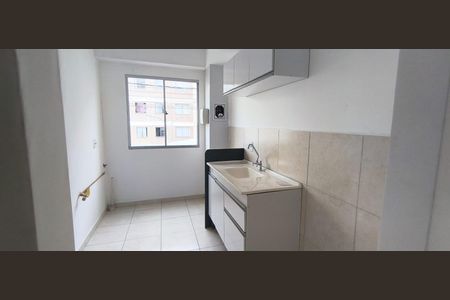 Cozinha de apartamento para alugar com 1 quarto, 48m² em Vila Rica, Lagoa Santa